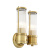 Бра Wall Lamp Claridges Dual Brass