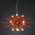 Люстра ASTRA Chandelier Sputnik Red and Brass