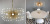 White Beaded Urchin Chandelier Sputnik White Beaded Urchin Chandelier Sputnik