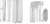 Настенная лампа RH Odeon Clear Glass White Bra Настенная лампа RH Odeon Clear Glass White Bra