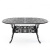 Обеденный стол Industry Collection ALUMINIUM OVAL TABLE – BLACK Обеденный стол Industry Collection ALUMINIUM OVAL TABLE – BLACK