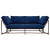 Двухместный диван Indigo Denim and copper Two Seat Sofa designed by Stephen Kenn and Simon Miller Двухместный диван Indigo Denim and copper Two Seat Sofa designed by Stephen Kenn and Simon Miller