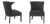 Кресло Eichholtz Chair Elson black Кресло Eichholtz Chair Elson black