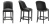 Полубарный стул Eichholtz Counter Stool Balmore