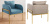 Кресло Velvet Ardmore Chair yellow