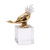 Фигурка Уточка с горным хрусталем на подставке