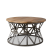 Журнальный стол Industrial Rust Barrel 80 Table