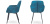 Стул Elegance Turquoise
