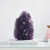 Статуэтка Друза аметиста на подставке из мрамора Статуэтка Друза аметиста на подставке из мрамора