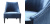 Кресло Eichholtz Chair Dulwich Blue Кресло Eichholtz Chair Dulwich Blue