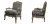 Кресло French Provence ArmChair Shebbi Grey