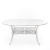 Обеденный стол Industry Collection ALUMINIUM OVAL TABLE – WHITE Обеденный стол Industry Collection ALUMINIUM OVAL TABLE – WHITE