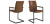 Кожаный стул с подлокотником Loft Stool Eleonora Swan Кожаный стул с подлокотником Loft Stool Eleonora Swan