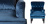 Stony Brook Chair Blue Кресло Stony Brook Chair Blue Кресло