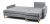 Диван Alcott SVEN Charme Sectional Sofa серая шерсть