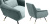 Кресло Eichholtz Chair Exile Turquoise Кресло Eichholtz Chair Exile Turquoise