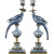 Подсвечник Blue and White Parrot