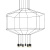Vibia Wireflow 0299 Octagonal Square Pendan Light Vibia Wireflow 0299 Octagonal Square Pendan Light