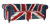 William Sofa Union Jack Velvet Andrew Martin designed by Martin Waller
