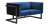 Диван Cube Blue Loveseat Sofa
