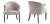 Кресло Eichholtz Chair Margaux taupe Кресло Eichholtz Chair Margaux taupe