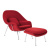 Кресло Womb Chair and Ottoman designed by Eero Saarinen in 1948 Кресло Womb Chair and Ottoman designed by Eero Saarinen in 1948