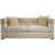 Диван Modena Sofa Linen and Velvet Sofa
