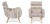 Кресло KELIM Pattern Brown Chair Кресло KELIM Pattern Brown Chair