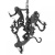 Люстра Seletti Monkey Chandelier Black designed by Marcantonio Raimondi Malerba Люстра Seletti Monkey Chandelier Black designed by Marcantonio Raimondi Malerba