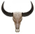 Череп буйвола с резьбой Buffalo Skull Tribal Carving