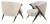 Кресло Eichholtz Chair Pavone White