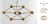 Люстра Molecule Gold Chandelier Люстра Molecule Gold Chandelier