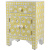 Желтая тумба кость BONE Inlay Bedside Cabinet 1 DRAWER Желтая тумба кость BONE Inlay Bedside Cabinet 1 DRAWER