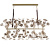 Люстра Burst Chandelier Natural Agate Line Люстра Burst Chandelier Natural Agate Line