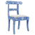 Стул инкрустация костью Bone Inlay Chairs синий