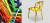 Дизайнерский стул CHAIR ONE multi color