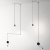 Vibia Wireflow Free-Form 0347 pendant lamp Vibia Wireflow Free-Form 0347 pendant lamp