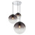 Люстра Ball Sunrise Pendant lamp smok 3 плафона designed by Tom Dixon