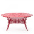 Обеденный стол Industry Collection ALUMINIUM OVAL TABLE – RED