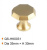 Мебельная ручка HOME DECO Brass Knobs QS-HK0031