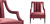 Кресло Eichholtz Chair Ermitage Bordeaux Кресло Eichholtz Chair Ermitage Bordeaux