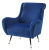Кресло Chair Giardino Fauteuil blauw velvet Кресло Chair Giardino Fauteuil blauw velvet