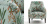Кресло Lipstick Fauteuil melange lin