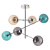 Люстра Bolle hanging 6 lamp Multi Color Люстра Bolle hanging 6 lamp Multi Color