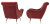 Кресло Eichholtz Chair Giardino Wine Red Кресло Eichholtz Chair Giardino Wine Red