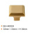 Мебельная ручка HOME DECO Brass Knobs QS-HK0024 Мебельная ручка HOME DECO Brass Knobs QS-HK0024