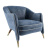Кресло Gio Ponti Unique Armchair designed by Gio Ponti