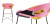 Барный стул Seletti High Stool Pink Lipsticks