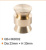 Мебельная ручка HOME DECO Brass Knobs QS-HK0002