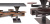 Обеденный стол Perrin Communal Table Loft Обеденный стол Perrin Communal Table Loft